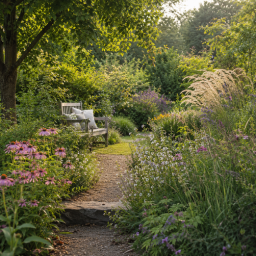 Do You Really Need Fertilizer? A Michigan Perspective serene garden path with blooms