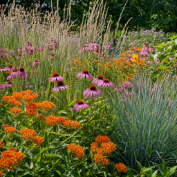 Do You Really Need Fertilizer? A Michigan Perspective vibrant summer garden with wildflowers