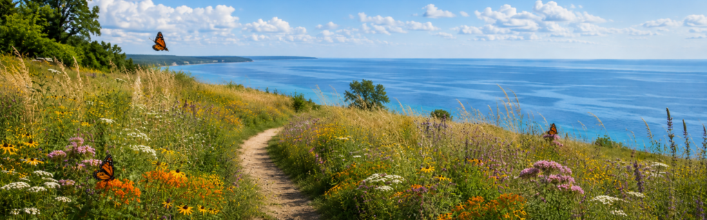 whats blooming now across michigan banner