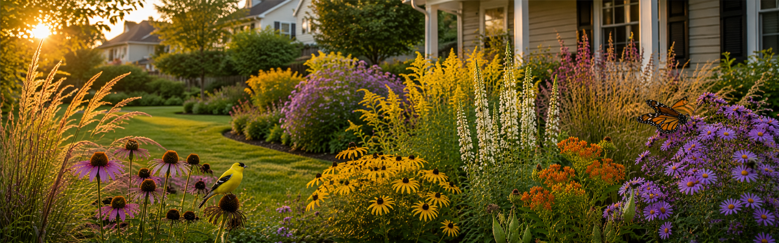 How To Prepare Your Garden for Fall Pollinators banner fall pollinators