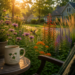hummingbird garden retreat