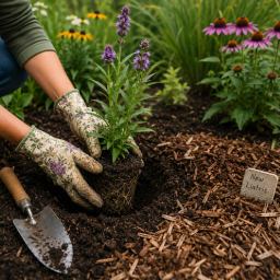 fall planting in process