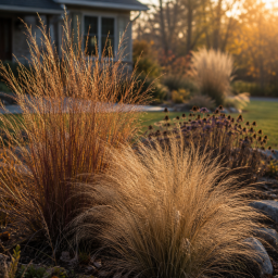 grasses in autumn