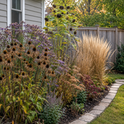The Best Native Plants That Feed Goldfinches leave the dried flower heads for goldfinches