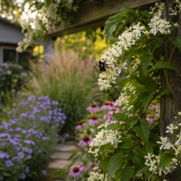 vines with pollinators