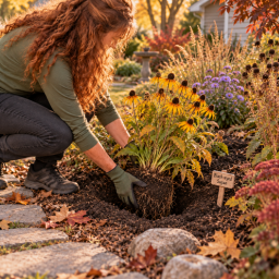 How to Divide and Move Native Perennials in Fall a new place in the garden