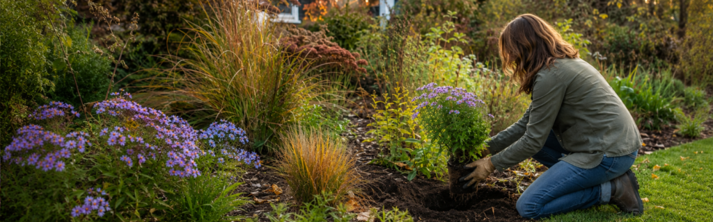 Why Fall Is One of the Best Times to Plant Michigan Native Plants banner planning for fall planting