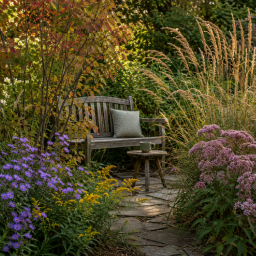 defined garden sitting room