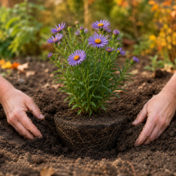 Why Fall Is One of the Best Times to Plant Michigan Native Plants plant at the correct depth