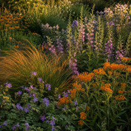 Learning How to Trust Your Native Garden the garden is filling in